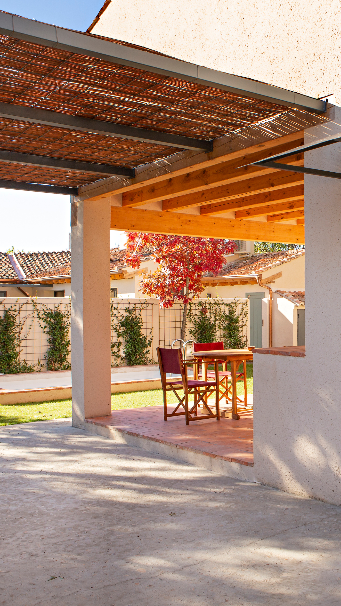 Las Albercas de Tenzuela, La Alberca, Jardin con piscina, Porche con sofa, Mesa de Comedor, Barbacoa