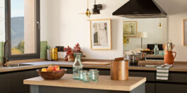 Albercas de Tenzuela, La Alberca, Cocina nueva con vitrocerámica