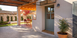 Las Albercas de Tenzuela, La Alberca, Jardin con piscina, Porche con sofa, Mesa de Comedor, Barbacoa